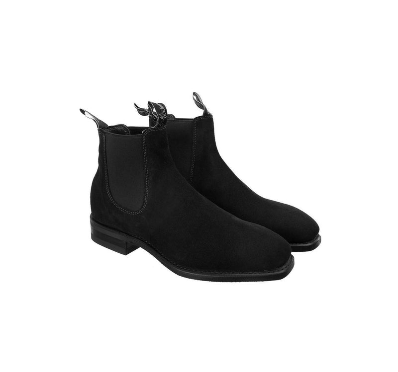 RM Williams Blaxland Black Suede